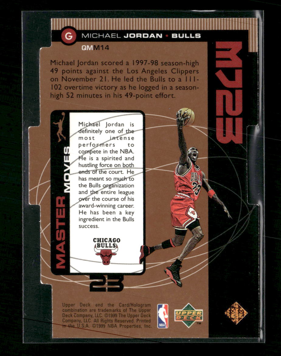 1998-99 Upper Deck MJ23 Tier 1 (Quantum Bronze) Michael Jordan #/2300 #QMM14