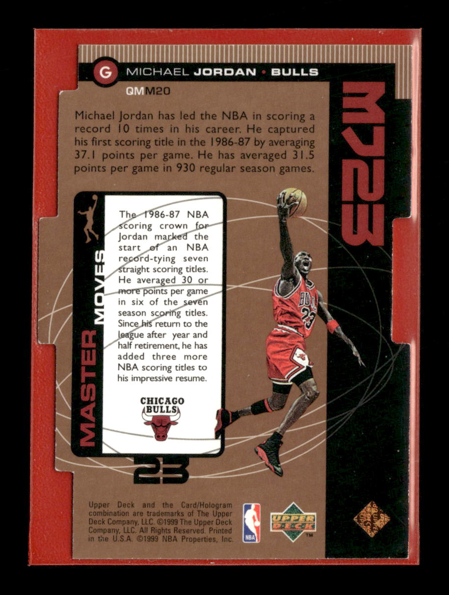1998-99 Upper Deck MJ23 Tier 1 (Quantum Bronze) Michael Jordan #/2300 #QMM20