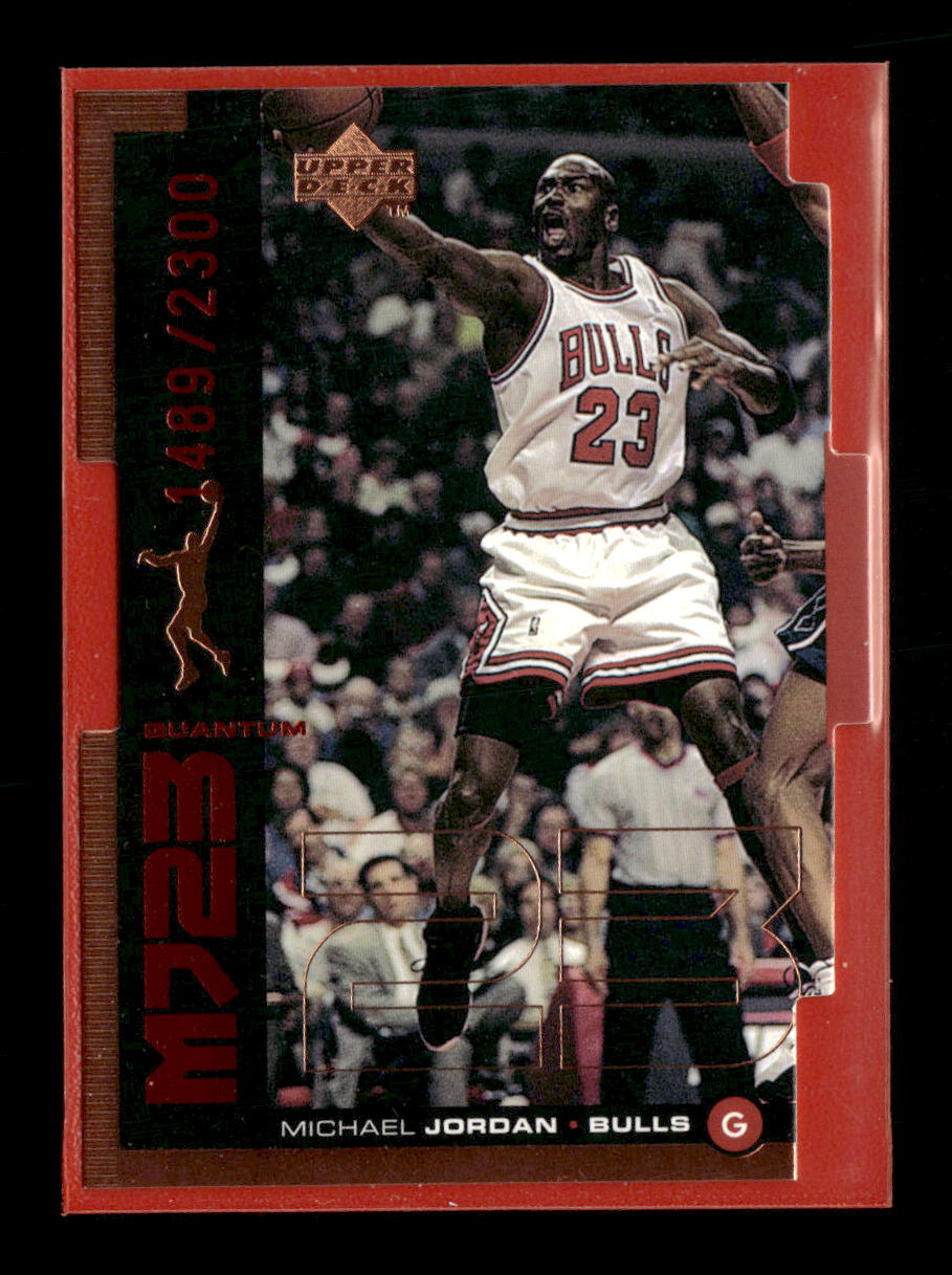 1998-99 Upper Deck MJ23 Tier 1 (Quantum Bronze) Michael Jordan #/2300 #QMM22