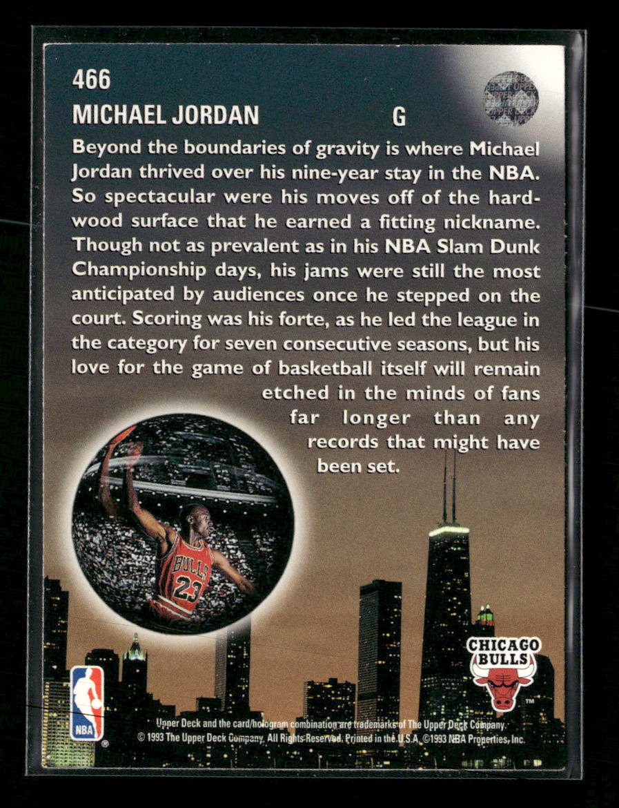 1993-94 Upper Deck Michael Jordan #466