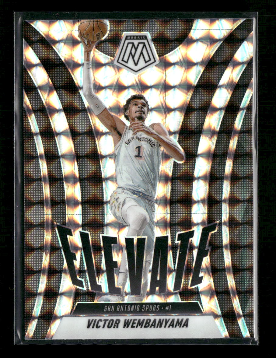 2024-25 Panini Mosaic Elevate Mosaic Victor Wembanyama #11