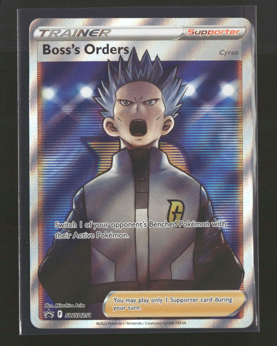 SWSH: Sword & Shield Promo Cards Boss's Orders (Full Art) #SWSH251