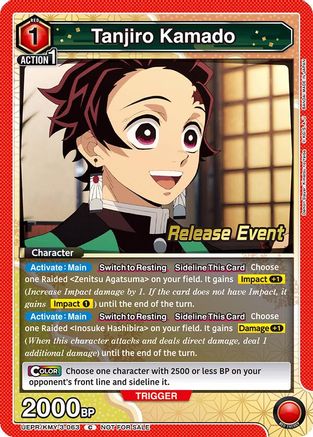 Tanjiro Kamado (063) (UEPR/KMY-3-063) - UEX05BT Demon Slayer Kimetsu no Yaiba Vol2 Release Event Cards