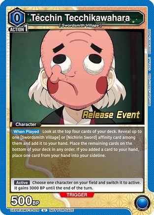 Tecchin Tecchikawahara (UEPR/KMY-3-028) - UEX05BT Demon Slayer Kimetsu no Yaiba Vol2 Release Event Cards