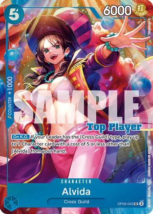 Alvida (CS 25-26 Top Player Pack Vol. 2) (OP09-043) - One Piece Promotion Cards Foil - Golden Apple Comics