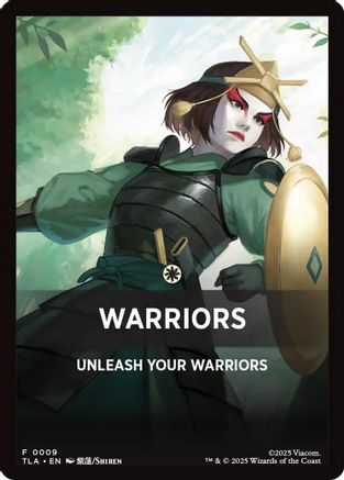 Warriors Theme Card (TLA-009) - Avatar: The Last Airbender