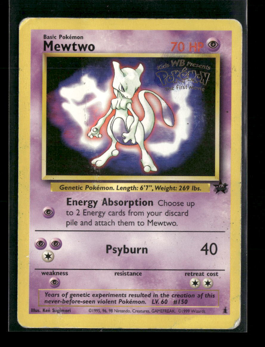 WoTC Promo Mewtwo (Movie Promo) #03/53 *Damaged*