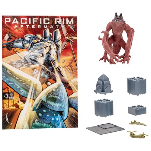 McFarlane Toys Pacific Rim Kaiju Wave 1 4-Inch Scale Action Figure with Comic Book - Choose a Figure