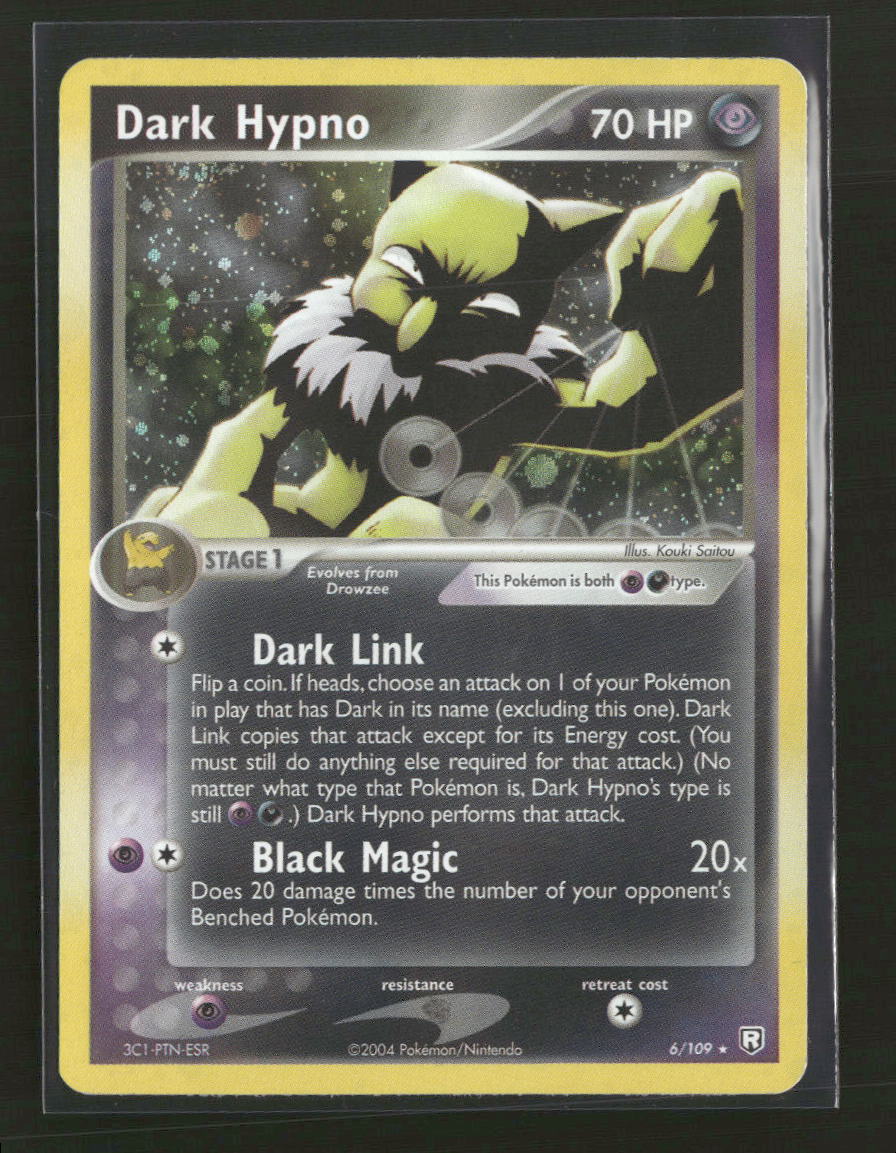 Team Rocket Returns Dark Hypno #6/109