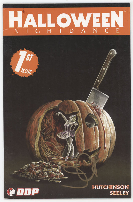 Halloween Nightdance 1 C Devils Due 2008 FN VF Signed John Carpenter Michael Myers