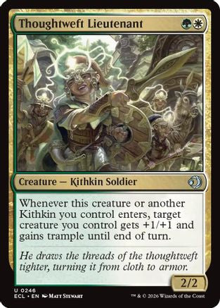 Thoughtweft Lieutenant (ECL-246) - Lorwyn Eclipsed