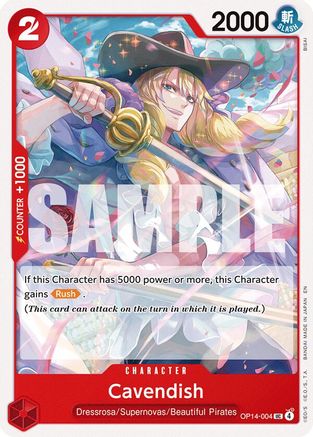 Cavendish (OP14-004) - The Azure Sea's Seven
