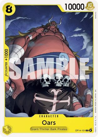 Oars (OP14-101) - The Azure Sea's Seven - Golden Apple Comics