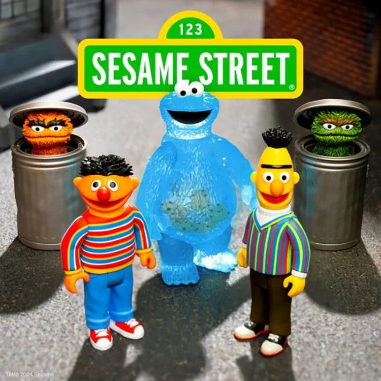 Super7 x Sesame Street - Wave 1 - 1 Single Blind Box Toy