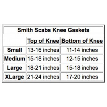 Smith Horseshoe (now known as scabs) Knee Gasket (sold as pair) VINTAGE