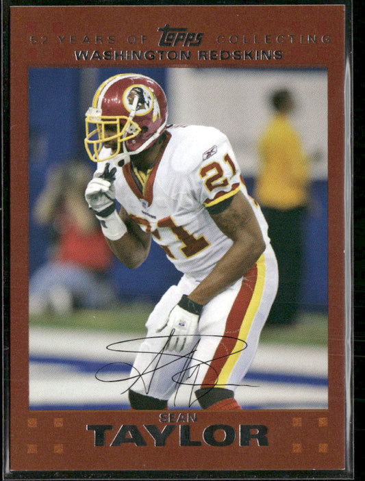 2007 Topps Copper Sean Taylor #/2007 #224