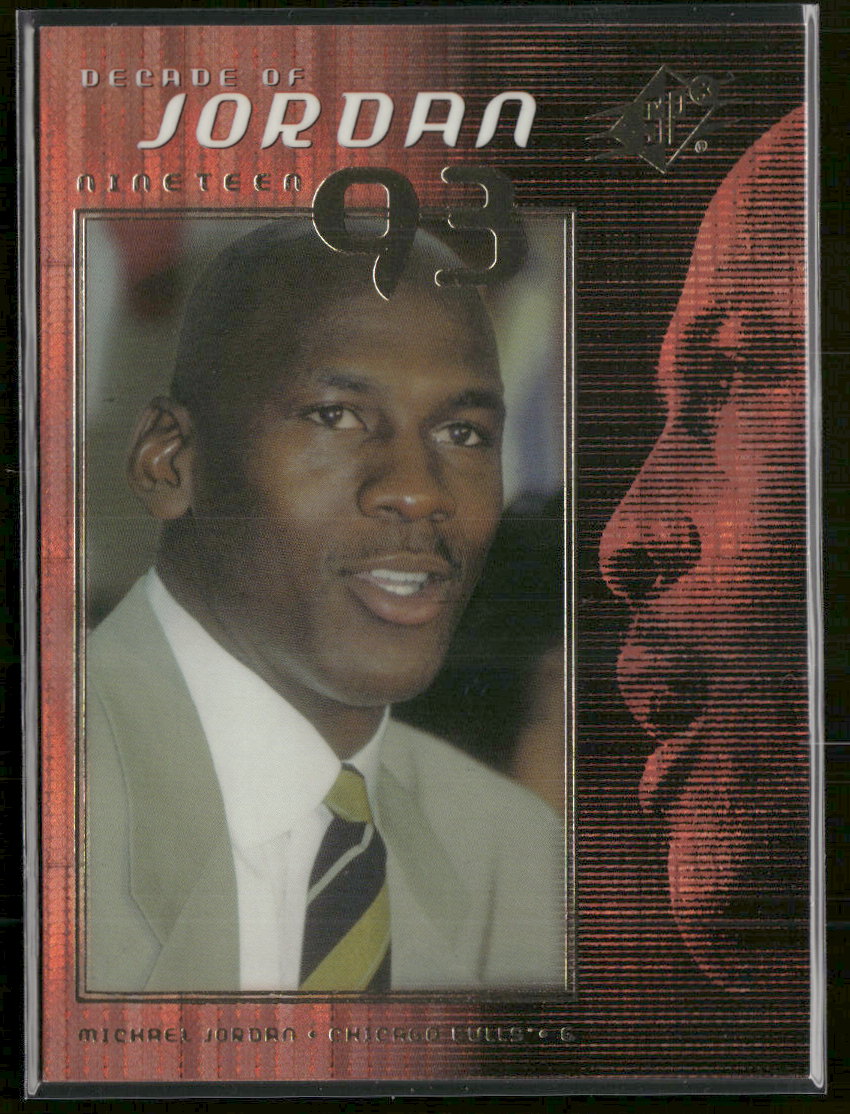 1999-00 SPx Decade of Jordan Michael Jordan #J5