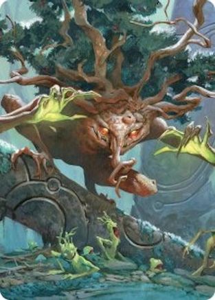 Ferrafor, Young Yew Art Card (ASECL-047) - Art Series: Lorwyn Eclipsed