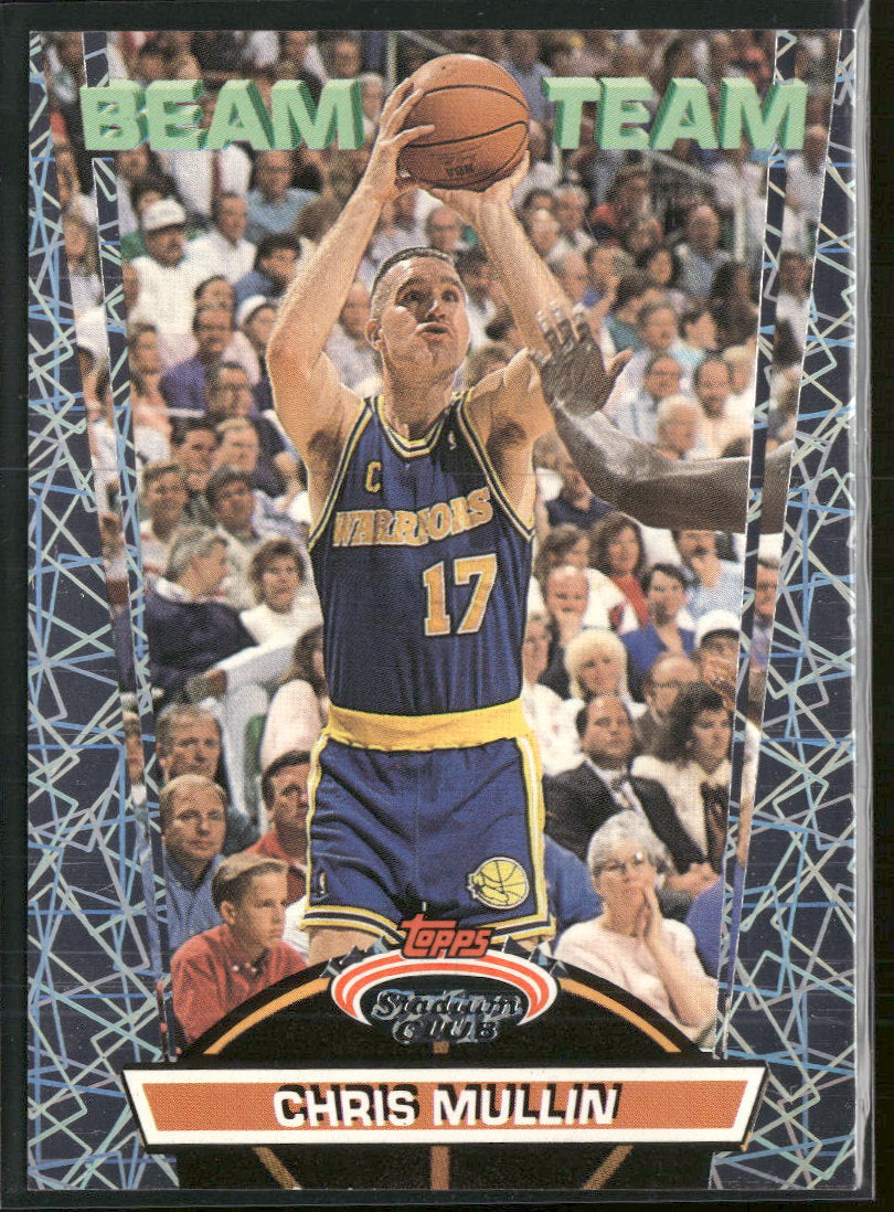 1992-93 Stadium Club Beam Team Members Only Chris Mullin #6