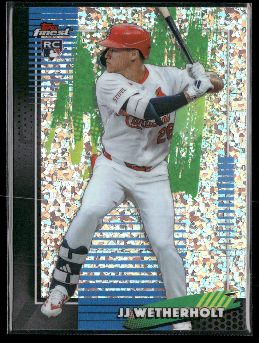 2026 Finest Mini-Diamond Refractors JJ Wetherholt Rookie #15