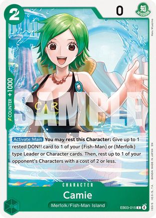 Camie (EB03-015) - Extra Booster: One Piece Heroines Edition - Golden Apple Comics