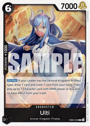 Ulti (EB03-039) - Extra Booster: One Piece Heroines Edition Foil - Golden Apple Comics