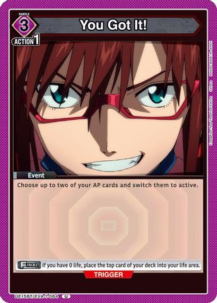 You Got It! (UE15BT/EVA-1-064) - UE15BT Evangelion New Theatrical Edition