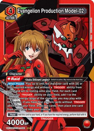 Evangelion Production Model-02 (UE15BT/EVA-1-081) - UE15BT Evangelion New Theatrical Edition Foil