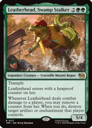 Leatherhead, Swamp Stalker (TMT-117) - Teenage Mutant Ninja Turtles Foil - Golden Apple Comics