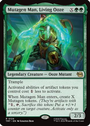 Mutagen Man, Living Ooze (TMT-124) - Teenage Mutant Ninja Turtles - Golden Apple Comics