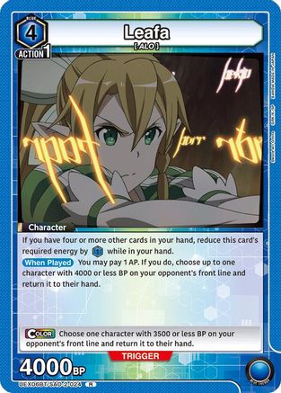 Leafa (024) (UEX06BT/SAO-2-024) - UEX06BT Sword Art Online Vol2 Foil