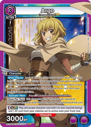 Argo (044) (UEX06BT/SAO-2-044) - UEX06BT Sword Art Online Vol2 Foil
