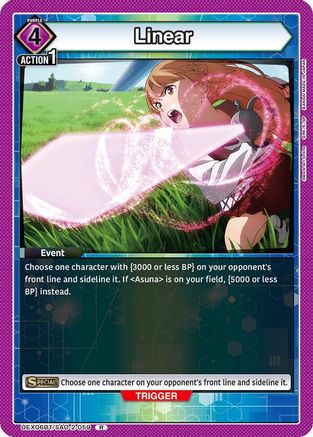 Linear (UEX06BT/SAO-2-059) - UEX06BT Sword Art Online Vol2 Foil