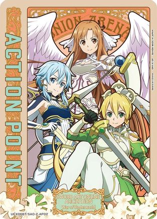 Action Point Card (AP02) (UEX06BT/SAO-2-AP02) - UEX06BT Sword Art Online Vol2 Foil