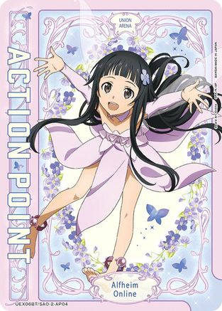 Action Point Card (AP04) (UEX06BT/SAO-2-AP04) - UEX06BT Sword Art Online Vol2
