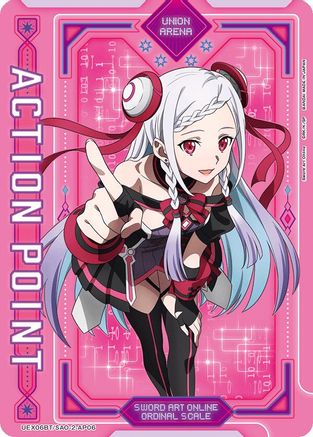 Action Point Card (AP06) (UEX06BT/SAO-2-AP06) - UEX06BT Sword Art Online Vol2 Foil