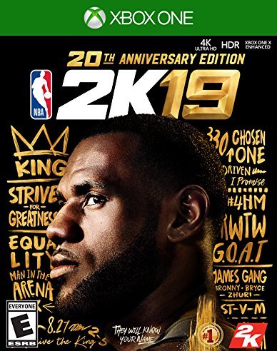 NBA 2K19: 20th Anniversary Edition (Xbox One)