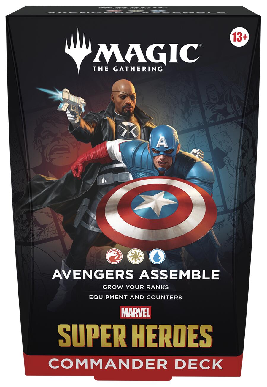 (Preorder) Marvel Super Heroes Commander Deck - Avengers Assemble [MSC] - Golden Apple Comics