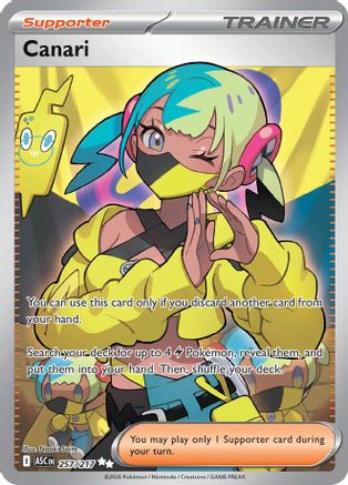 Canari 257/217 - ME Ascended Heroes Holofoil