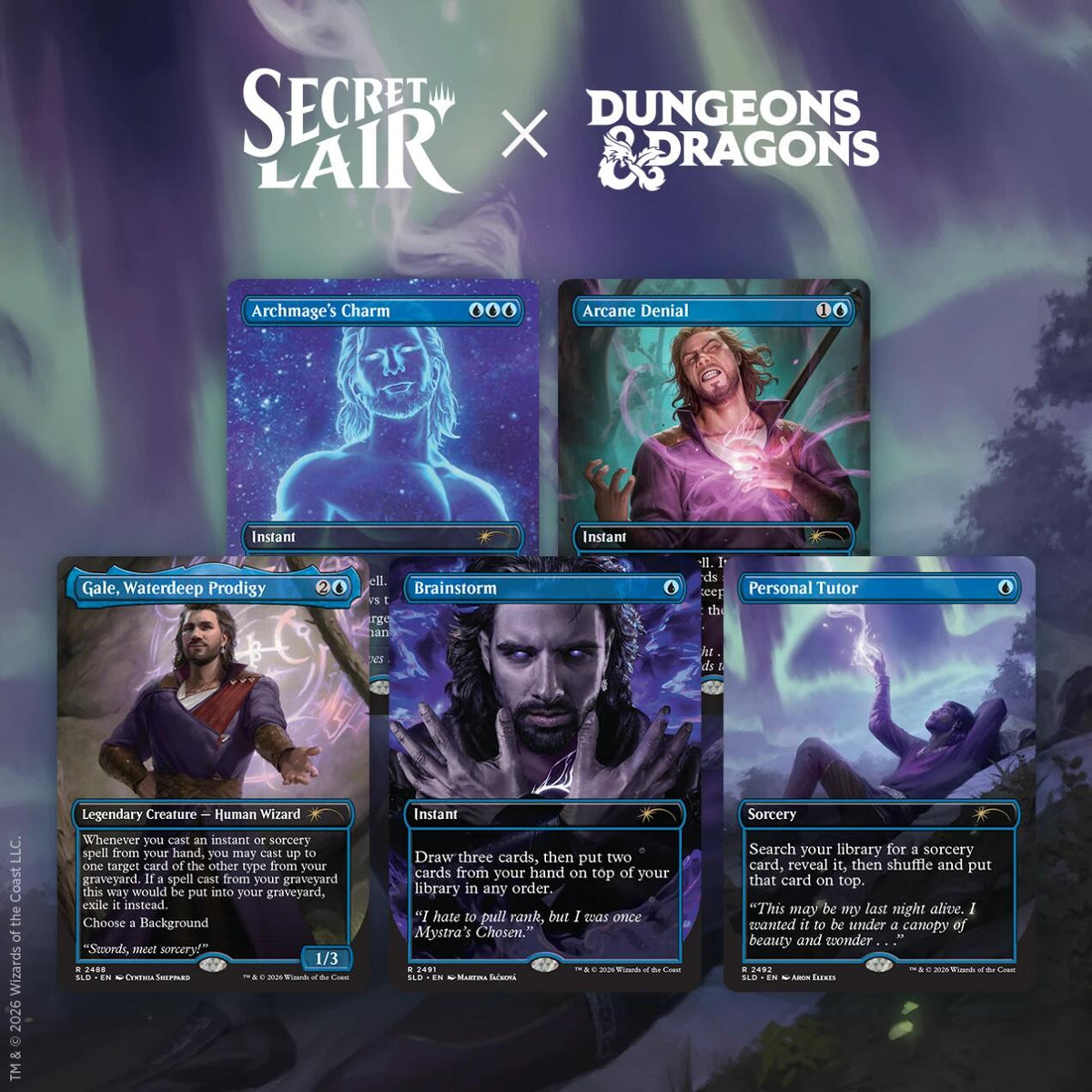 Secret Lair Drop: Secret Lair x Dungeons & Dragons: Gale's Ambition - Non-Foil Edition [SLD]