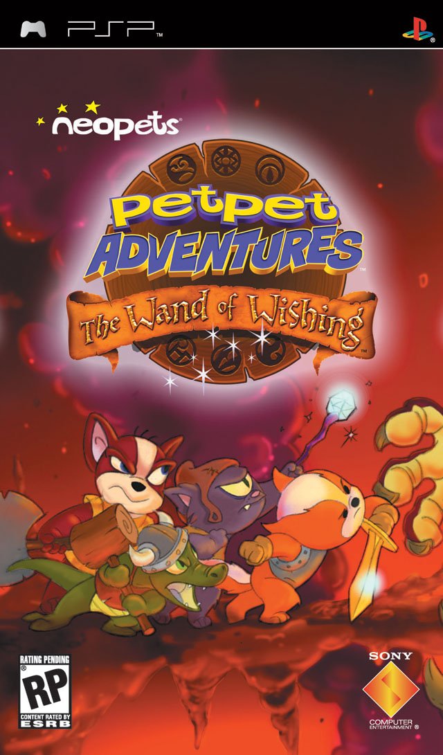 Neopets Petpet Adventures: The Wand of Wishing (PSP)