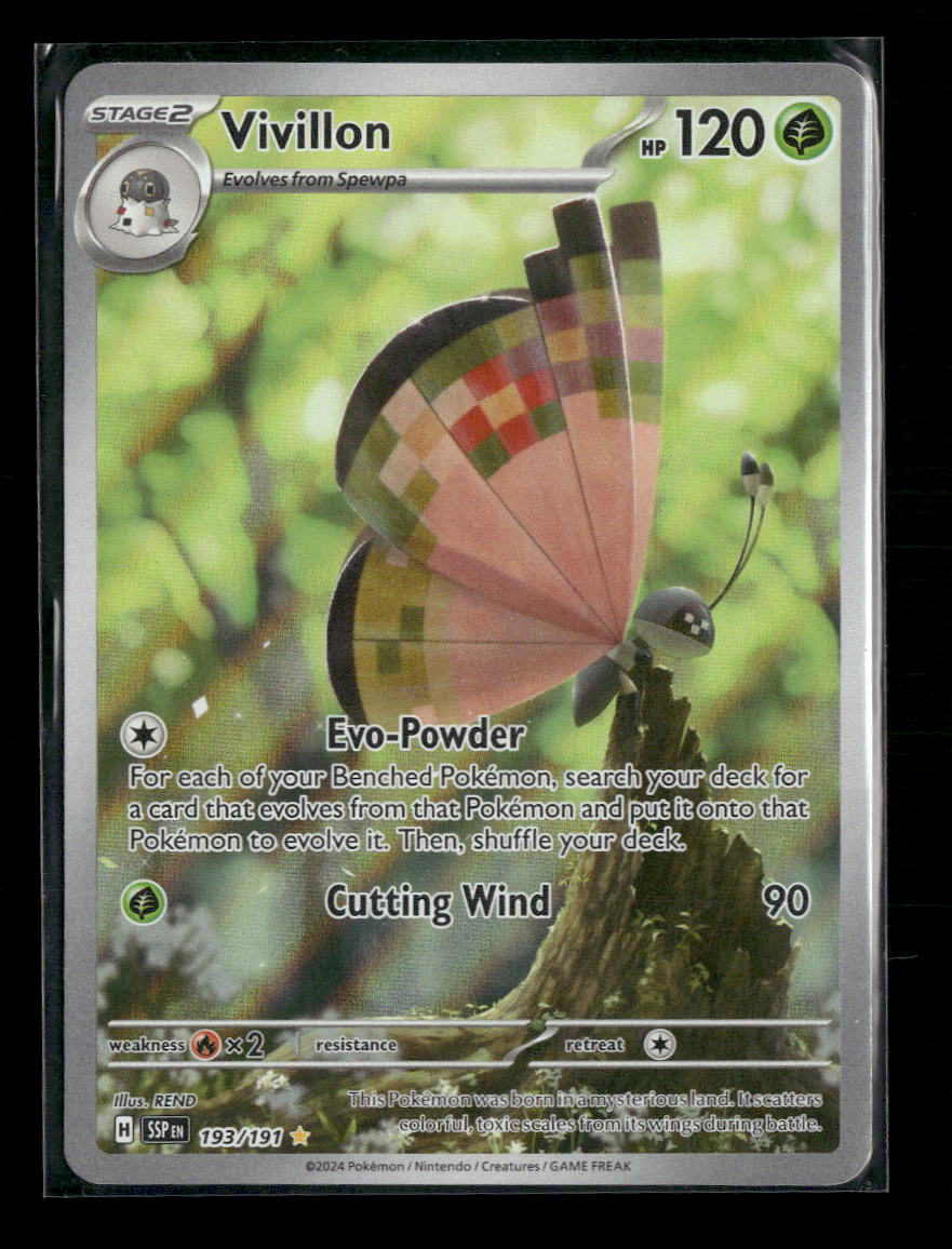 SV08: Surging Sparks Vivillon #193/191