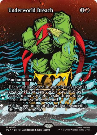 Underworld Breach (Borderless) (PZA-010) - Teenage Mutant Ninja Turtles Eternal-Legal Foil - Golden Apple Comics