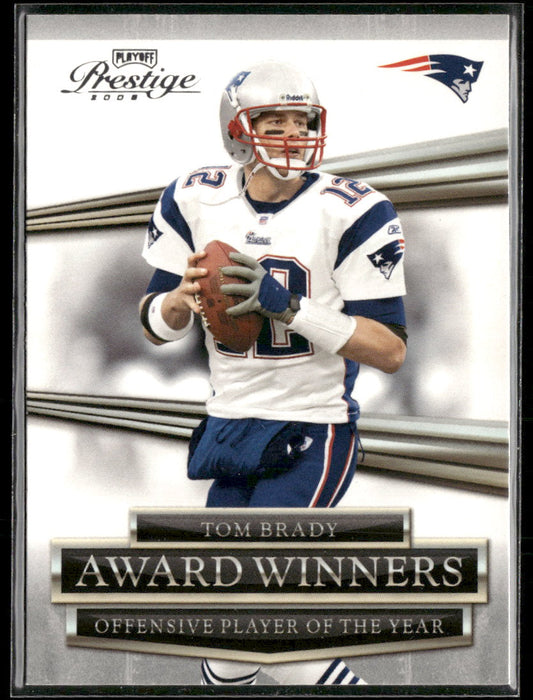 2008 Playoff Prestige Award Winners Tom Brady #AW-4