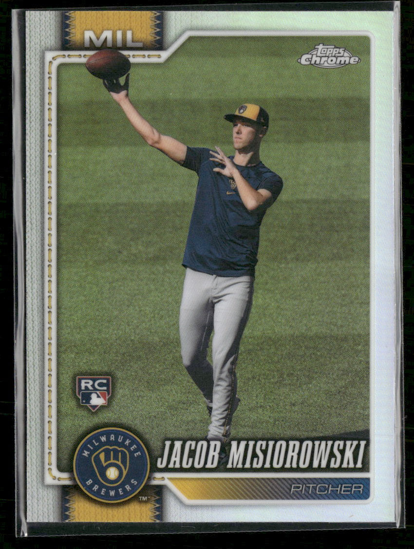 2026 Topps Chrome Image Vriation Jacob Misiorowski Rookie #196