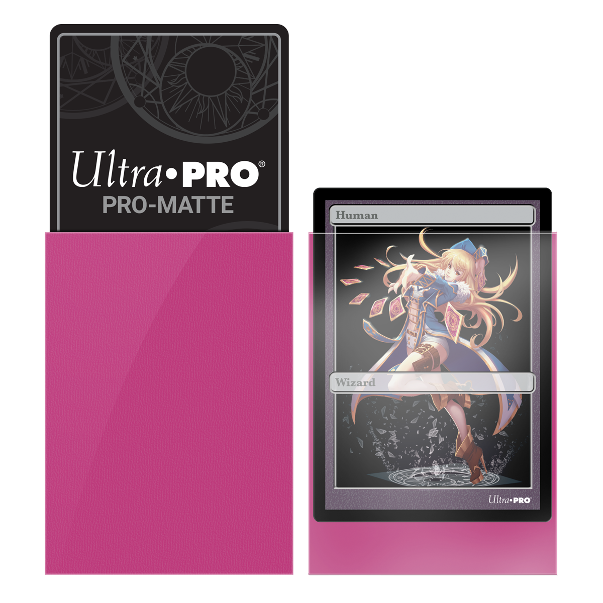 Ultra PRO: Small 60ct Sleeves - PRO-Matte (Bright Pink)