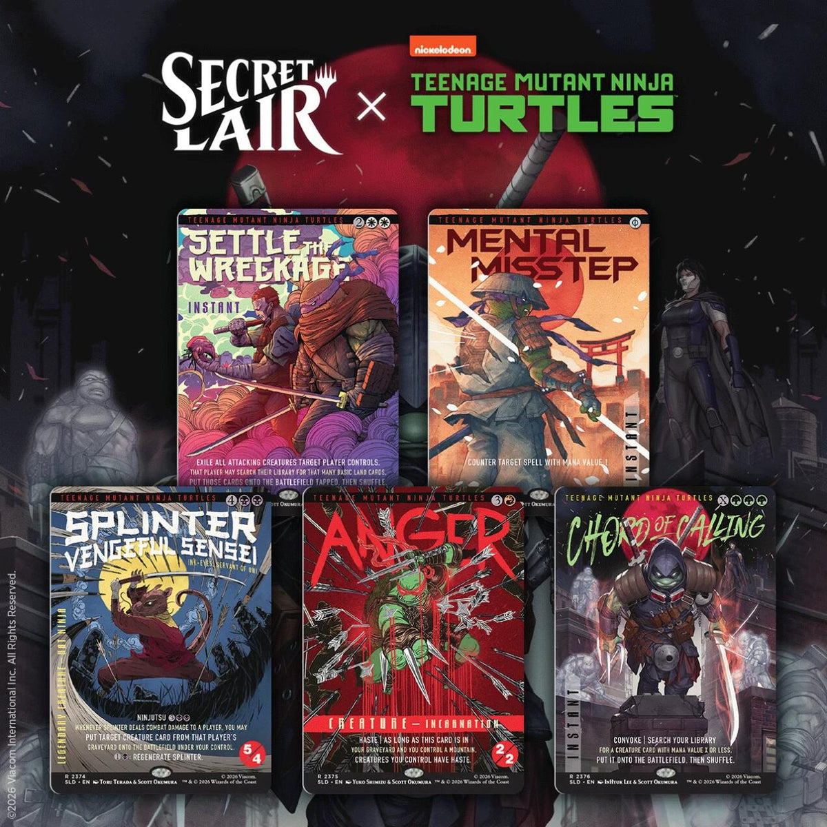Secret Lair Drop: Secret Lair x Teenage Mutant Ninja Turtles: The Last Ronin - Non-Foil Edition [SLD]