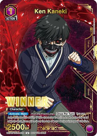 Ken Kaneki (Winner) (UEPR/TKG-1-039) - Union Arena Promotion Cards Foil