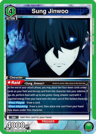 Sung Jinwoo (047) (UE17BT/SLG-1-047) - UE17BT SOLO LEVELING