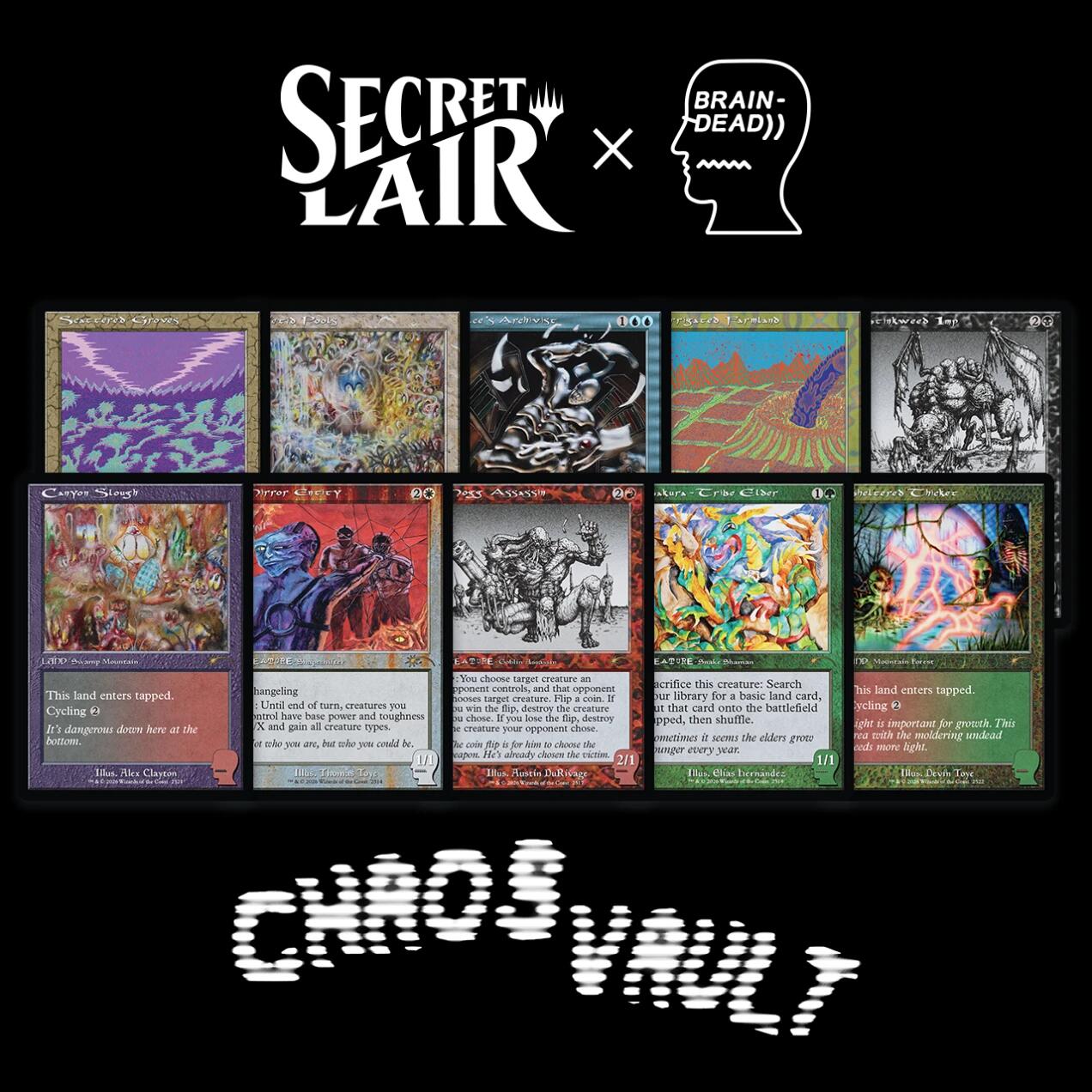 Secret Lair Drop: Secret Lair x Brain Dead: New Earth Mentality - Non-Foil Edition [SLD]